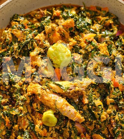 Leafy Egusi Soup